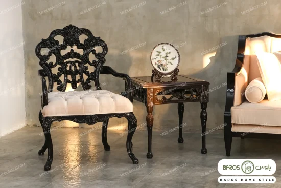 مبل نئوکلاسیک ۷ نفره کینگ و دایمند باروس (13)
