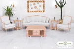 مبل نیم ست + میز ناهار خوری ۸ نفره و جلومبلی عسلی آماده ارسال باروس (18)