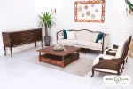 مبل نیم ست ۵ نفره گندم و روما کد ۲ باروس (2)