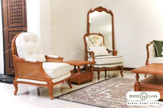 مبل کلاسیک ۷ نفره بهناز مقدم (خونه) باروس (2)