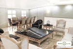 مبل کلاسیک ۷ نفره جدید ساوین کد 2 مبل باروس (13)