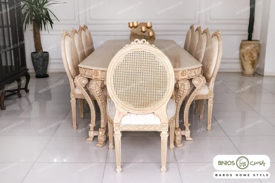 میز ناهار خوری سلطنتی الینا تایپ B باروس (9)
