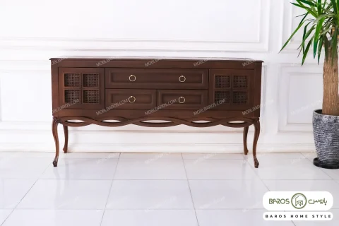 میز کنسول چوبی ایتالیایی ابزاری کد ۳ باروس (2)