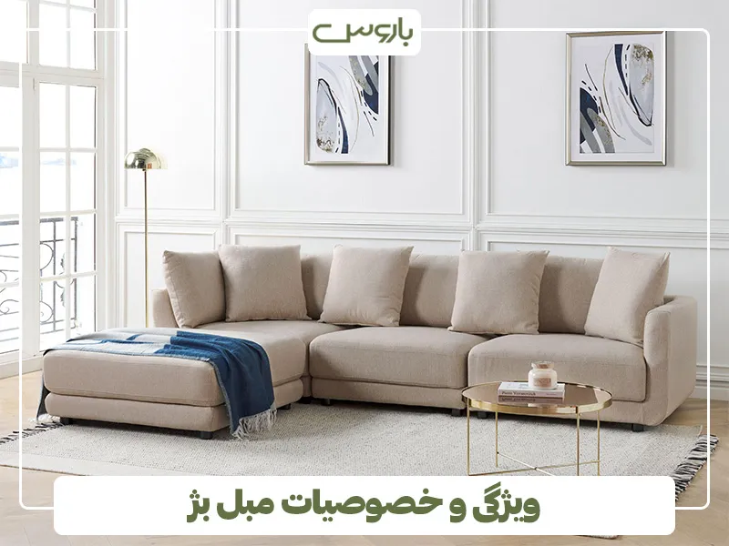 ویژگی و خصوصیات رنگ بژ مبل