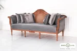 کاناپه ۳ نفره کلاسیک چوبی جدید مصری
