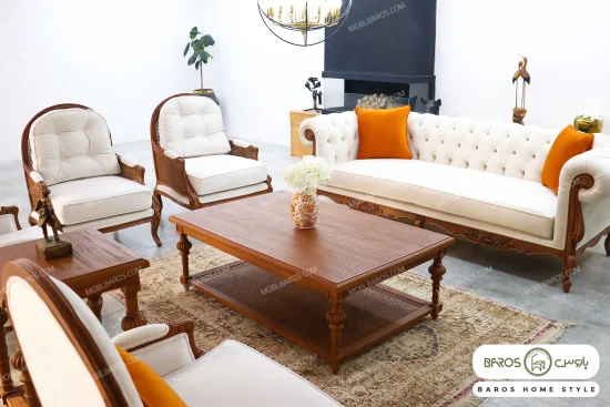 ست مبلمان ۱۰ نفره چستر و نئوکلاسیک راشل باروس (7)