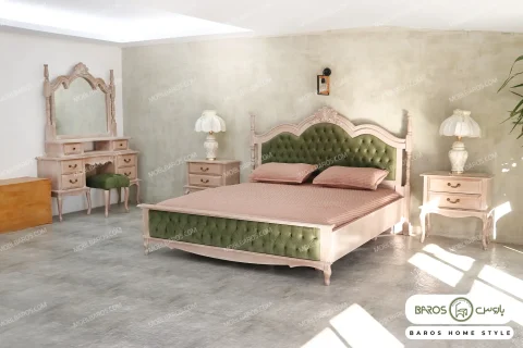 سرویس خواب دو نفره زمرد کد ۲ باروس (2)