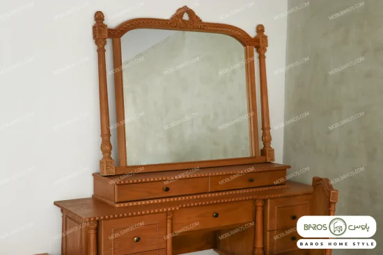 سرویس خواب دو نفره چوبی مدل راشل کد 26 (6)
