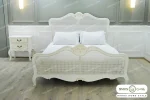 سرویس خواب دو نفره چوبی مدل راشل کد ۲۵ باروس01 (1)