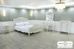 سرویس خواب دو نفره چوبی مدل راشل کد ۲۵ باروس01 (2)