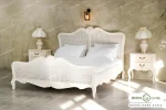 سرویس خواب دو نفره چوبی مدل راشل کد ۲۵ خرید باروس (2)