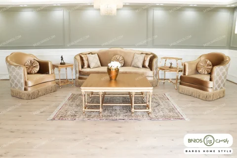 مبل راحتی شیک ۸ نفره صبا کد ۷ باروس (10)