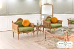 مبل نئوکلاسیک مصری و کاجی کد ۱۴ باروس (3)