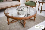 مبل کلاسیک ۱۰ نفره کاجی و چستر نیکا و کینگ کد ۲ باروس (11)