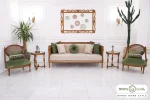 مبل کلاسیک ۱۰ نفره کاجی و چستر نیکا و کینگ کد ۲ باروس (14)