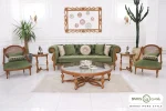 مبل کلاسیک ۱۰ نفره کاجی و چستر نیکا و کینگ کد ۲ باروس (19)