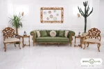 مبل کلاسیک ۱۰ نفره کاجی و چستر نیکا و کینگ کد ۲ باروس (21)