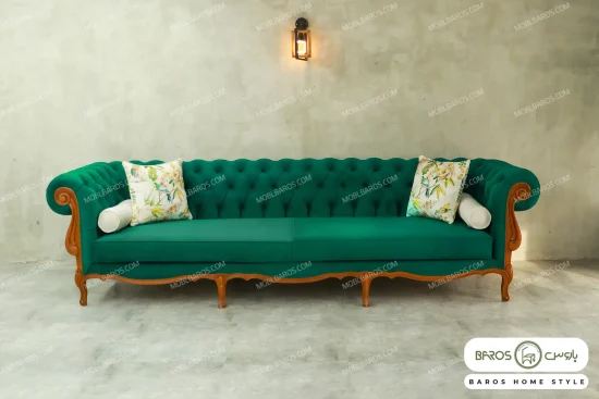 کاناپه چستر راحتی نیکا ۴ نفره