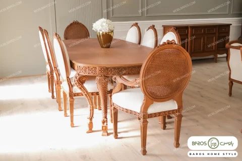 مدل میز ناهار خوری الینا کد ۱۰ باروس (6)