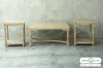 میز جلو مبلی و عسلی چوبی آنجل کد ۷ (1)