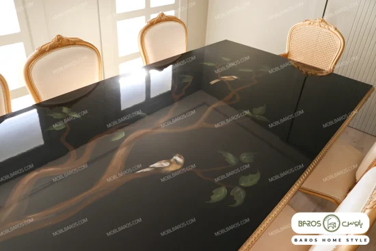 میز ناهار خوری مستطیل المیرا کد ۲ باروس (11)