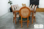 میز ناهار خوری چوبی روتی کد ۸ باروس (2)