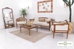 نیم ست مبلمان کلاسیک کاجی کد ۸ باروس (4)