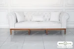 کاناپه راحتی چستر جورجیا با پایه لویی باروس (1)