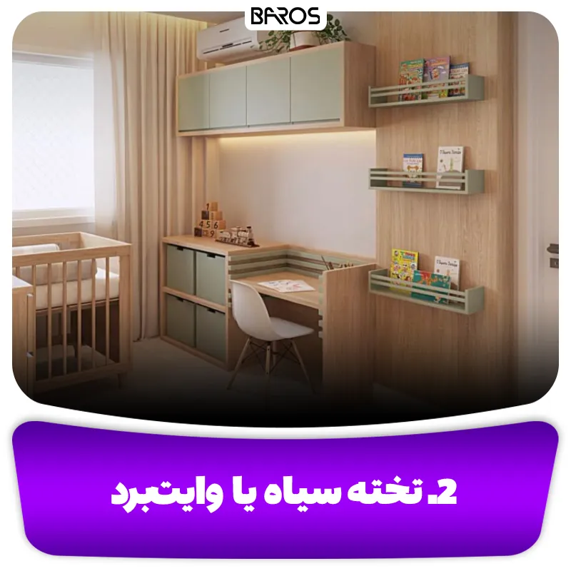 2. تخته سیاه یا وایت برد