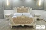 سرویس خواب دو نفره چوبی مبینا کد ۲ (1)