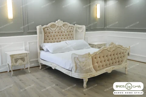 سرویس خواب دو نفره چوبی مبینا کد ۲ (4)