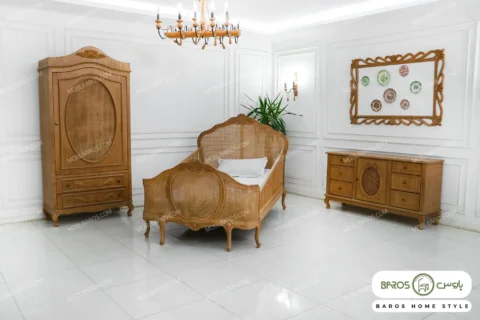 سرویس خواب یکنفره حصیری مدل ریحون و مونیکا (1)
