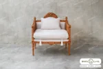 مبل نئوکلاسیک مصری و کاجی کد ۱۶ باروس (11)