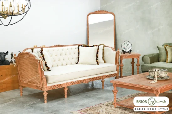 مبل کلاسیک جدید اولگا و کاناپه سمیرا شیرزاد (3)