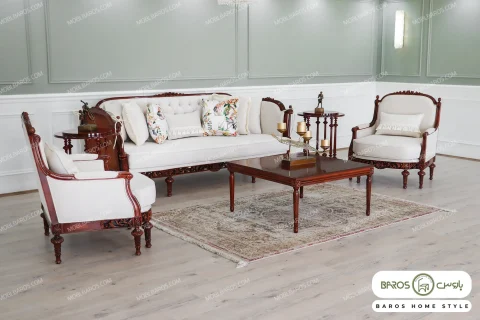 مبل کلاسیک منبتی و جدید اولگا کد ۴ (2)