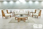 مبل کلاسیک ۷ نفره کینگ کویین و رومینا (5)