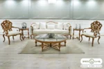 مبل کلاسیک ۷ نفره کینگ کویین و رومینا (9)