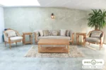 مبلمان ۷ نفره مصری و چستر راشل باروس (11)