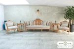 مبلمان ۷ نفره مصری و چستر راشل باروس (4)