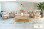 مبلمان ۷ نفره مصری و چستر راشل باروس (5)