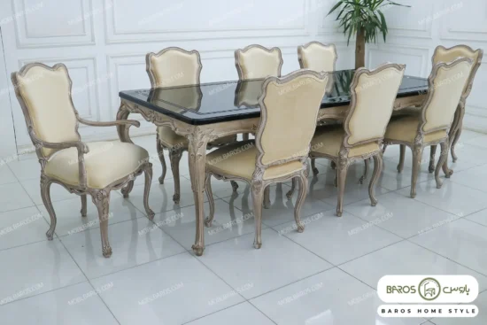 میز ناهار خوری ساوین کد ۱ ۷ باروس (2)