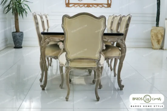 میز ناهار خوری ساوین کد ۱ ۷ باروس (4)
