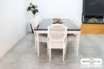 میز ناهار خوری چوبی کاجی کد ۳۸ (1)