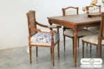 میز ناهار خوری کاجی با صندلی مهسا کد ۳ باروس (3)