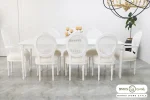 میز ناهارخوری چوبی کاجی کد ۳۰ (2)