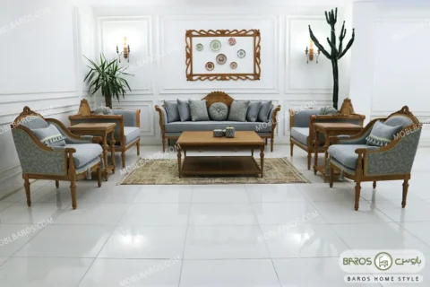 ست مبل ۷ نفره مصری کد ۷ باروس0 (2)