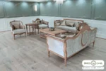 ست مبلمان ۸ نفره کاجی مصری و پرنس باروس (2)