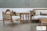 ست مبلمان ۸ نفره کاجی مصری و پرنس باروس (8)