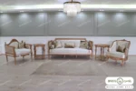 ست مبلمان ۸ نفره کاجی مصری و پرنس باروس (9)