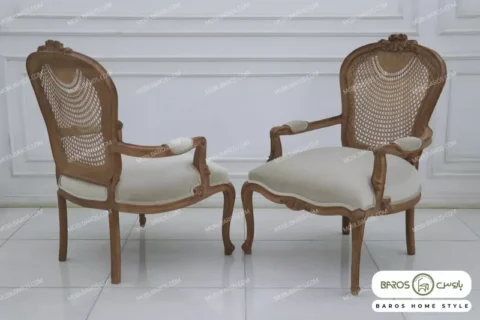 مبل تک نفره کلاسیک مرجان کد ۳ باروس0 (1)